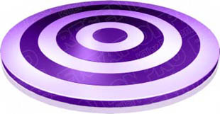 Download target 01 purple PowerPoint Graphic and other software plugins for Microsoft PowerPoint