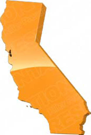 Download map california orange PowerPoint Graphic and other software plugins for Microsoft PowerPoint