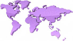 Download map world purple PowerPoint Graphic and other software plugins for Microsoft PowerPoint