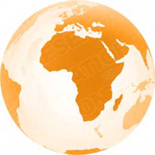 Download 3d globe africa orange PowerPoint Graphic and other software plugins for Microsoft PowerPoint