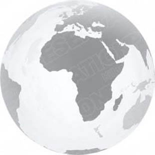 Download 3d globe africa silver PowerPoint Graphic and other software plugins for Microsoft PowerPoint
