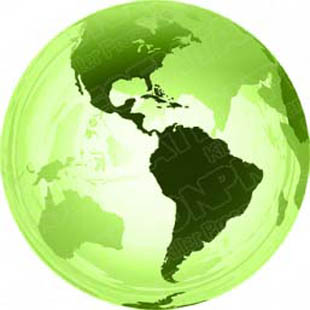 Download 3d globe americas green PowerPoint Graphic and other software plugins for Microsoft PowerPoint