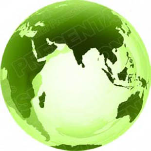 Download 3d globe asia green PowerPoint Graphic and other software plugins for Microsoft PowerPoint