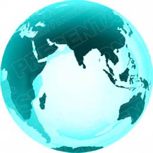 Download 3d globe asia teal PowerPoint Graphic and other software plugins for Microsoft PowerPoint