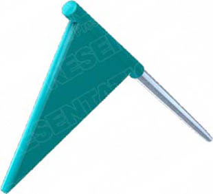 Download flag pin teal 03 PowerPoint Graphic and other software plugins for Microsoft PowerPoint