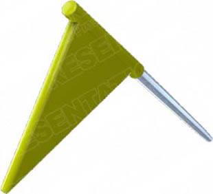 Download flag pin yellow 03 PowerPoint Graphic and other software plugins for Microsoft PowerPoint