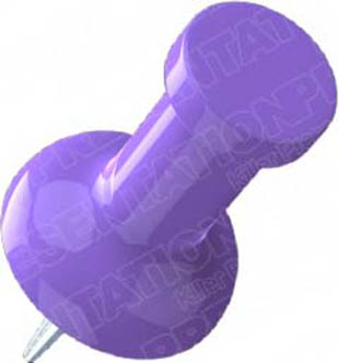 Download push pin purple 04 PowerPoint Graphic and other software plugins for Microsoft PowerPoint
