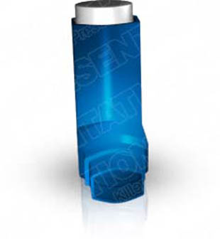 Download inhaler02 blue PowerPoint Graphic and other software plugins for Microsoft PowerPoint