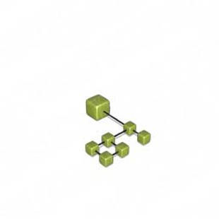 Download cube network 3 green PowerPoint Graphic and other software plugins for Microsoft PowerPoint