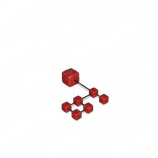 Download cube network 3 red PowerPoint Graphic and other software plugins for Microsoft PowerPoint