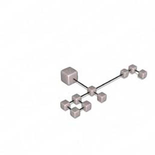 Download cube network 4 gray PowerPoint Graphic and other software plugins for Microsoft PowerPoint