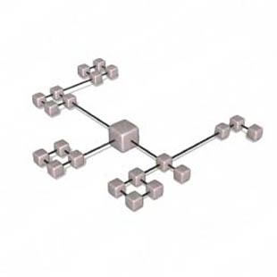 Download cube network 7 gray PowerPoint Graphic and other software plugins for Microsoft PowerPoint