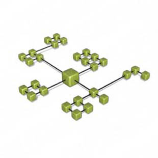 Download cube network 8 green PowerPoint Graphic and other software plugins for Microsoft PowerPoint
