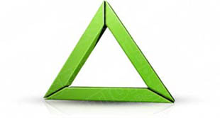 Download 3dtriangle06 green PowerPoint Graphic and other software plugins for Microsoft PowerPoint