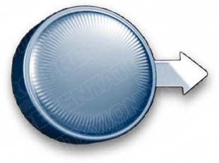 Download bottlecap top blue PowerPoint Graphic and other software plugins for Microsoft PowerPoint