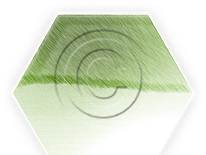 Lined Hexagon1 Green Color Pen PPT PowerPoint picture photo