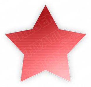 Download lined star1 red PowerPoint Graphic and other software plugins for Microsoft PowerPoint