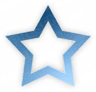 Download lined star2 blue PowerPoint Graphic and other software plugins for Microsoft PowerPoint