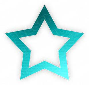 Download lined star2 teal PowerPoint Graphic and other software plugins for Microsoft PowerPoint