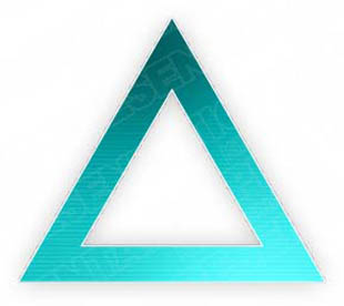 Download lined triangle2 teal PowerPoint Graphic and other software plugins for Microsoft PowerPoint