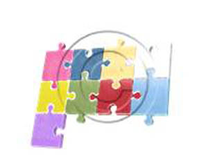 Puzzle 9 Multi Sketch PPT PowerPoint picture photo