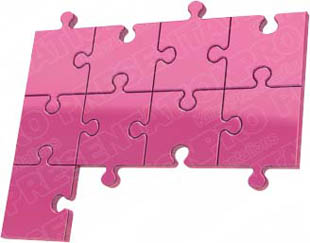 Download puzzle 9 pink PowerPoint Graphic and other software plugins for Microsoft PowerPoint