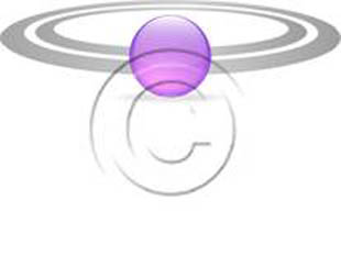 Sphere Ring 1 Purple PPT PowerPoint picture photo