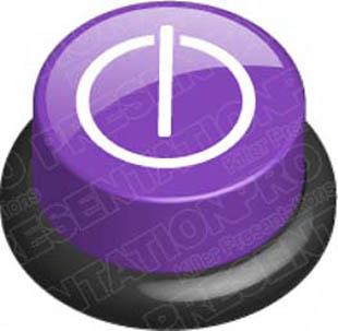 Download powerbutton purple PowerPoint Graphic and other software plugins for Microsoft PowerPoint