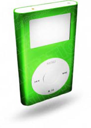 Download ipod minigreen side PowerPoint Graphic and other software plugins for Microsoft PowerPoint