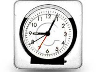 Alarm Clock Square Color Pencil PPT PowerPoint Image Picture