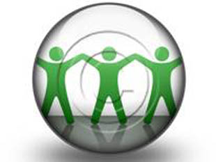 Celebrating Teamwork Green S PPT PowerPoint Image Picture