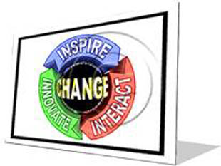 Change F Color Pencil PPT PowerPoint Image Picture