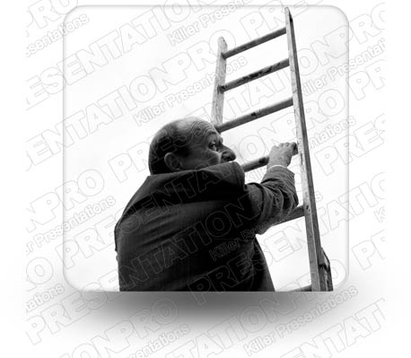 Ladder 01 Square PPT PowerPoint Image Picture