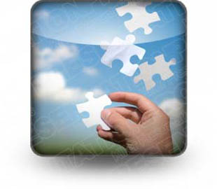 Download puzzle in hand2 b PowerPoint Icon and other software plugins for Microsoft PowerPoint