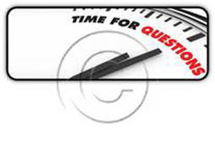 Question Time Rectangle PPT PowerPoint Image Picture
