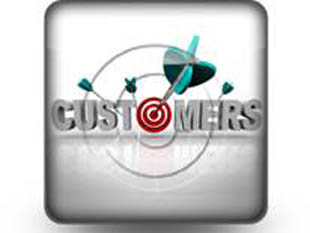 Download target customer bullseye b PowerPoint Icon and other software plugins for Microsoft PowerPoint