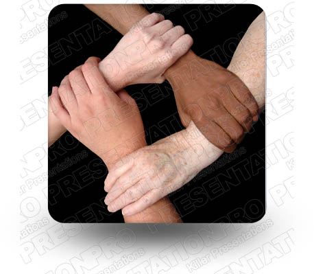 TeamWork 01 Square PPT PowerPoint Image Picture