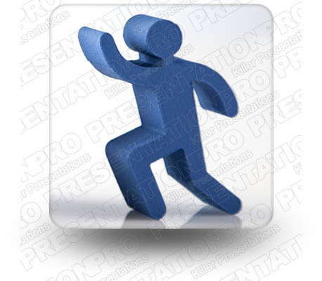 Puzzle Figures 02 Square PPT PowerPoint Image Picture