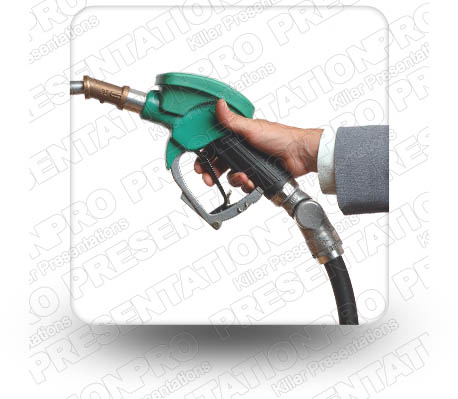 Fuel Pump 03 Square PPT PowerPoint Image Picture