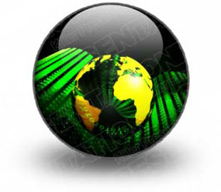 Download green globe s PowerPoint Icon and other software plugins for Microsoft PowerPoint