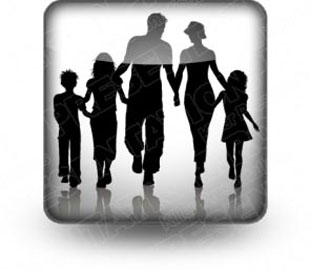 Download family silhouette b PowerPoint Icon and other software plugins for Microsoft PowerPoint