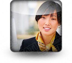 Download woman asian 02 b PowerPoint Icon and other software plugins for Microsoft PowerPoint