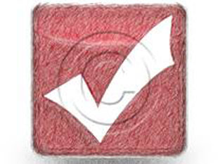 Checkmark Red Color Pen PPT PowerPoint Image Picture