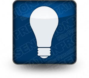 Download lightbulb blue PowerPoint Icon and other software plugins for Microsoft PowerPoint