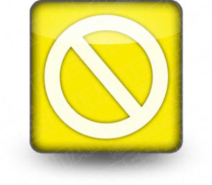 Download nosign yellow PowerPoint Icon and other software plugins for Microsoft PowerPoint