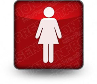 Download peoplefemale red PowerPoint Icon and other software plugins for Microsoft PowerPoint