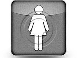 PeopleFemale Sketch Dark PPT PowerPoint Image Picture