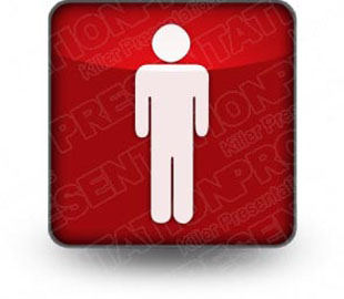 Download peoplemale red PowerPoint Icon and other software plugins for Microsoft PowerPoint