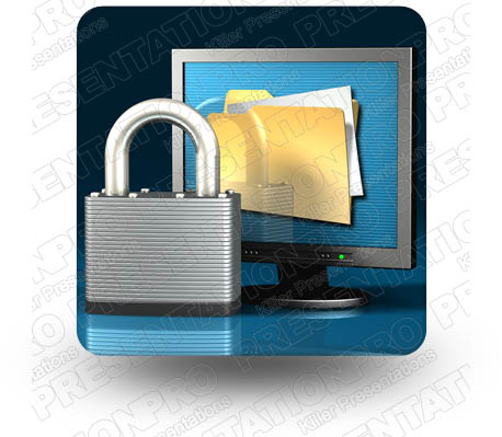 Security 01 Square PPT PowerPoint Image Picture
