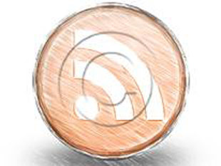 rss Circle color pen PPT PowerPoint Image Picture